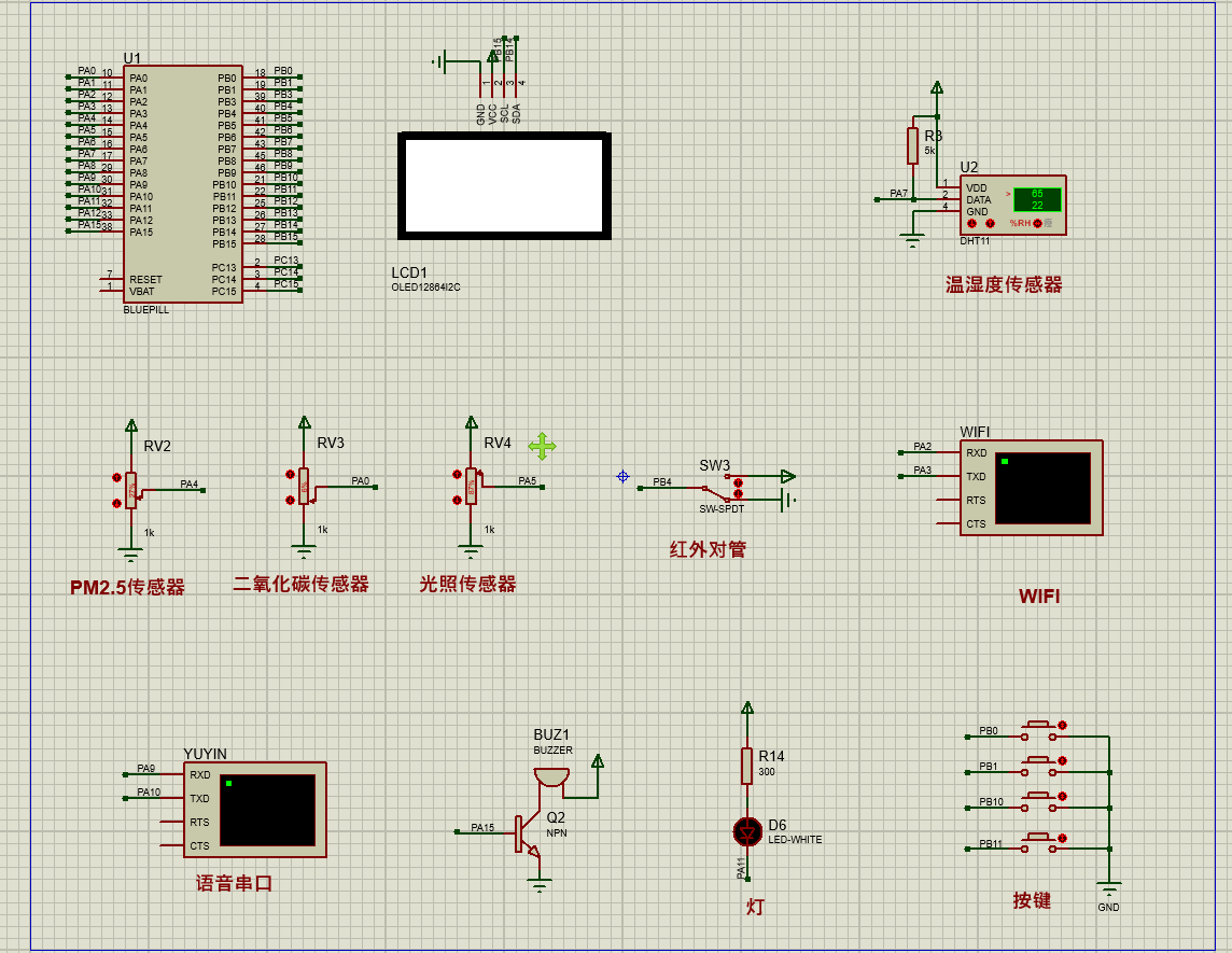 基于STM32的智能台面调控系统设计与实现