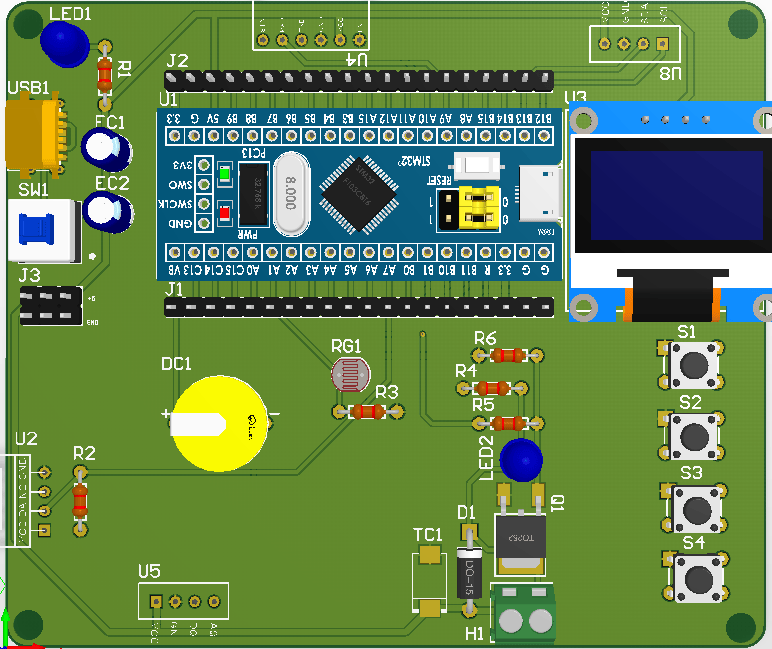 基于STM32的智能香薰灯系统设计与实现