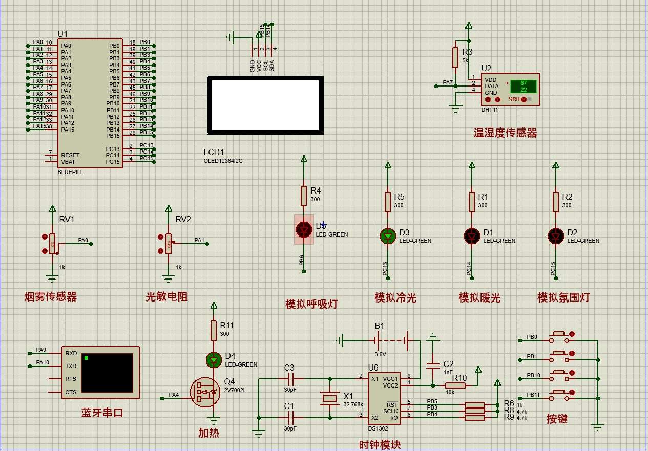 基于STM32的智能香薰灯系统设计与实现