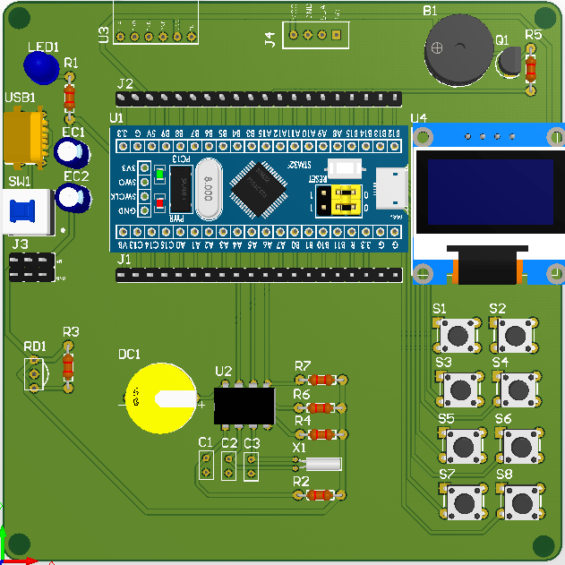 基于STM32 LED灯智能调光调色系统设计与实现