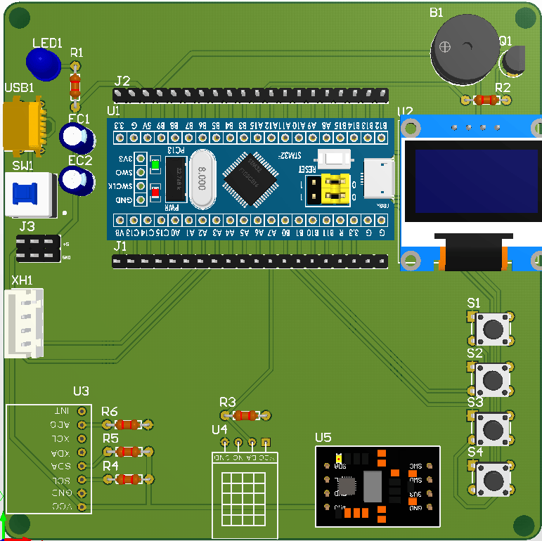 基于STM32单片机的独居老人智能监护系统