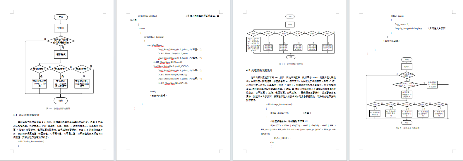 基于STM32单片机的独居老人智能监护系统