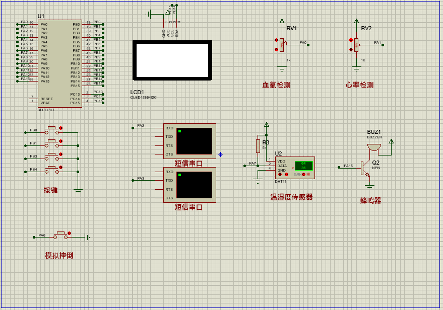 基于STM32单片机的独居老人智能监护系统