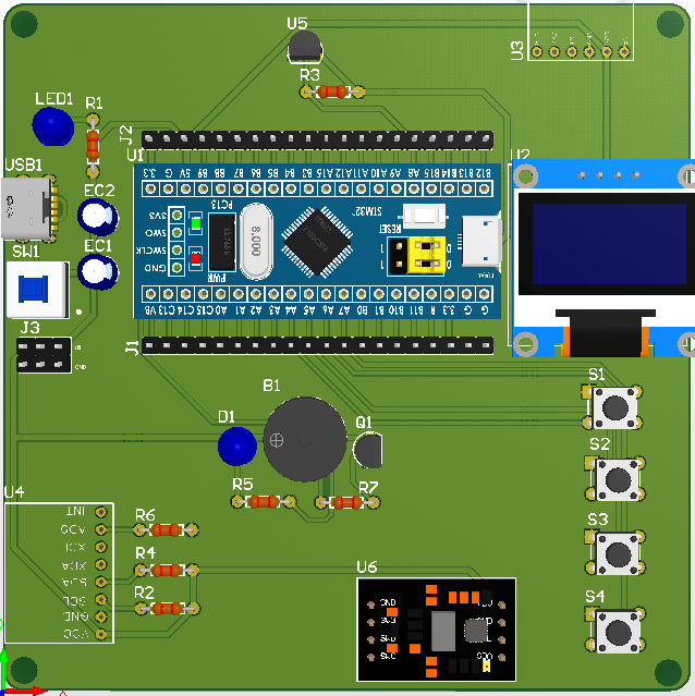基于STM32的智能穿戴设备心率与睡眠监测系统设计
