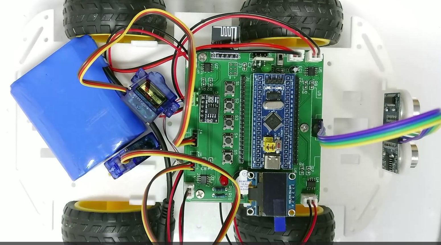 基于STM32单片机实现自动种树机设计